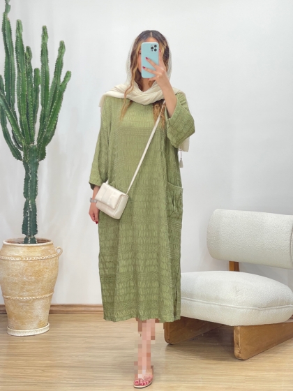 پیراهن کوک دوزی کد 11852