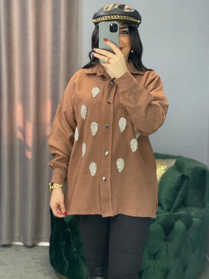 شکت پشمی سنگدوزی ترک کد 640