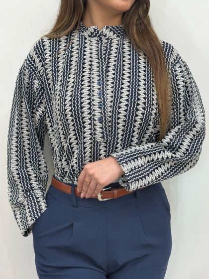 شومیز گیپور سنا کد 12329