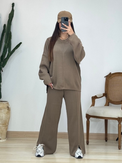 ست بافت جلو چاکدار کد 12786