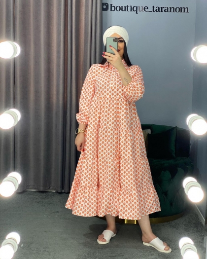 مانتو طرحدار سی سی کد 463