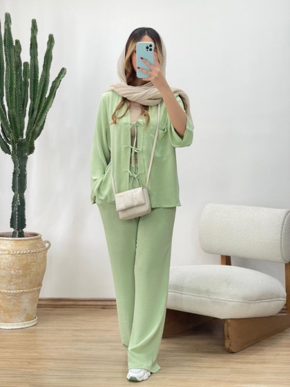 ست کرپ اسلپ جلو گره ای کد 11933