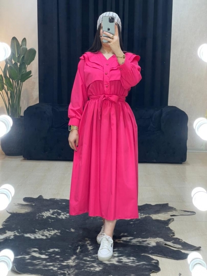 مانتو پیراهنی  ترنم کد 855