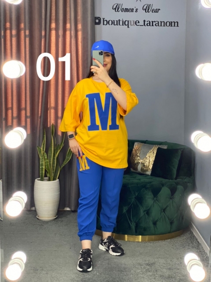 ست تیشرت شلوار M کد 179