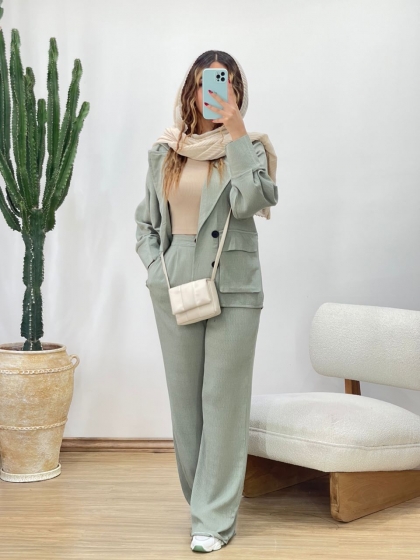 کت و شلوار دو جیب کد 11864