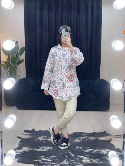 شومیز مانتویی پرستو کد 846