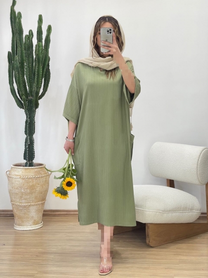 مانتو پیراهنی آیوا ویولت کد 11472