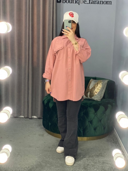 مانتو سر جیب دوبل کد 549