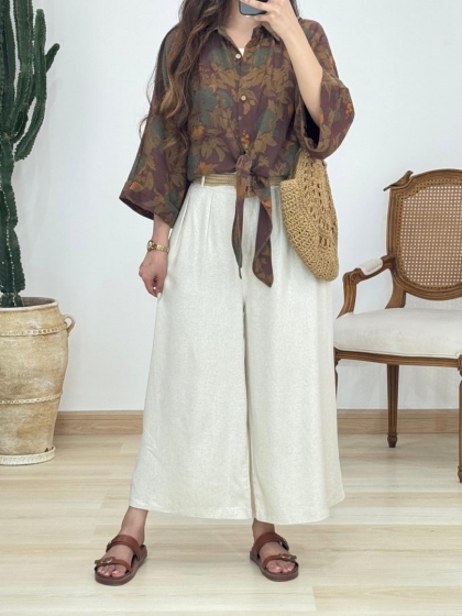 دامن شلواری کد 12593