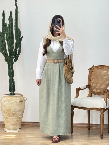  شومیزوسارفون و کمربند کد12346