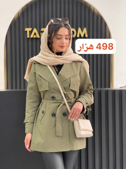 بارونی کتون زارا چهار دکمه شاندرمن کد 11458