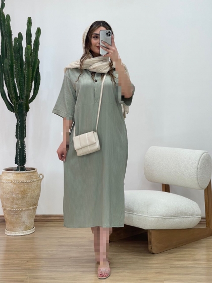 مانتو پیراهنی آیوا ترک کد 11483