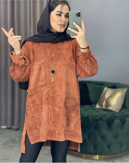 مانتو کبریتی حنا کد 644