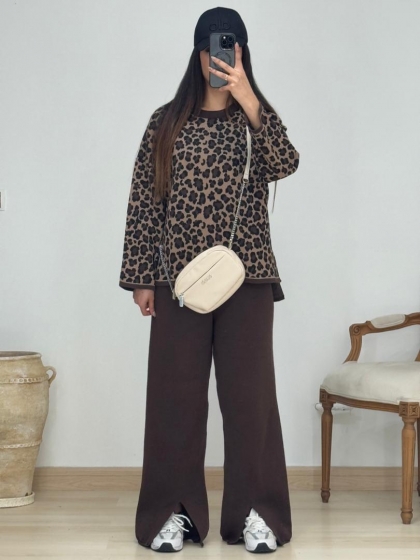 ست بافت پلنگی کد 12996