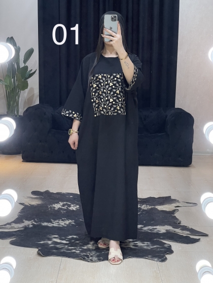 مانتو کفتان خرجکار هندی کد 791