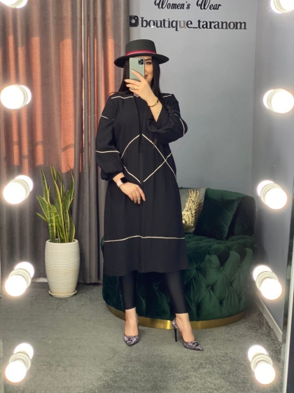 مانتو کرسپو مغزی دوزی کد 207