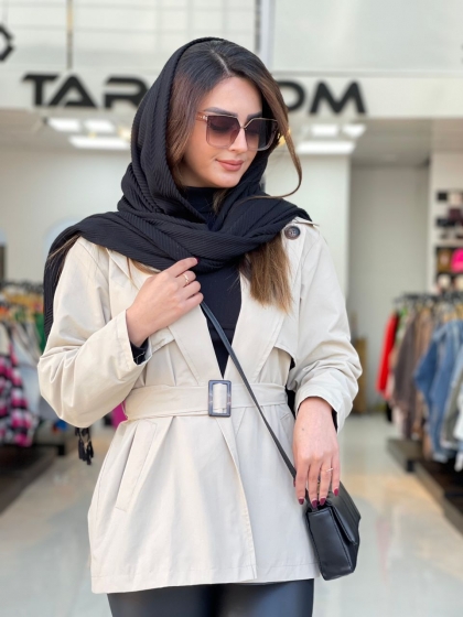 بارونی کتون زارا تک دکمه کد 11352