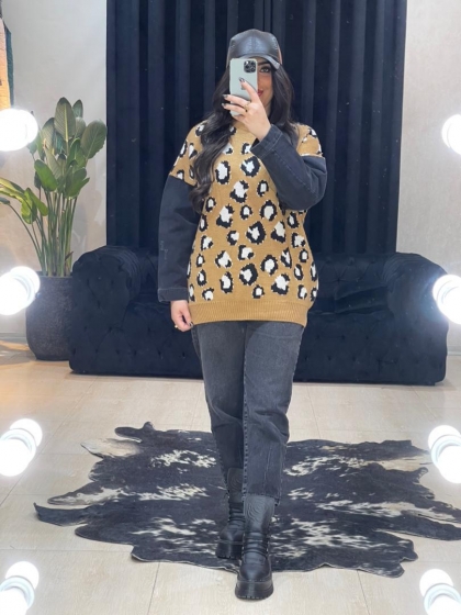 پلیور آستین جین کد 684