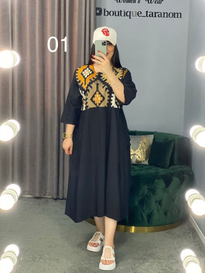 مانتو خرجکار ترک  کد 460