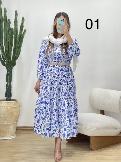 مانتو پیراهنی طرحدار ترک کد 11998