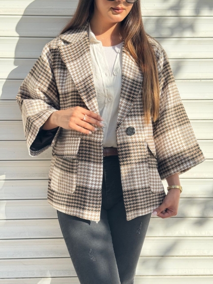 پالتو توییت آستردار کد 12877