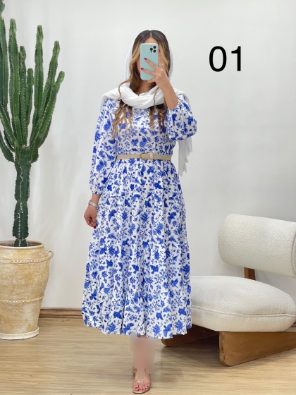 پیراهنی طرحدار ترک کد 11884