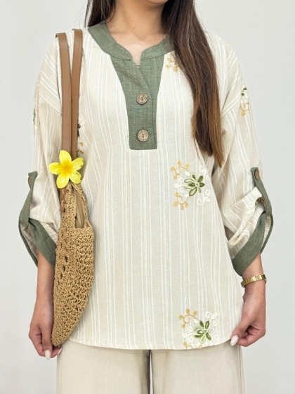 تونیک گلدوزی کد 12641