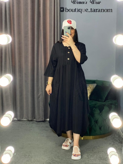 مانتو پیراهنی کرشمه کد 510