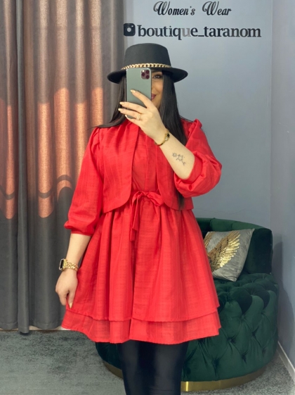 مانتو نازلی ژیله دار کد 247