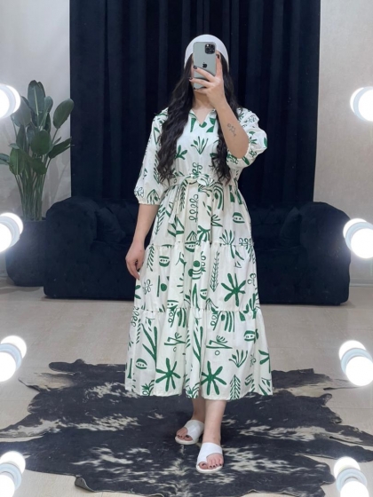 مانتو پیراهنی طرحدار کد 812