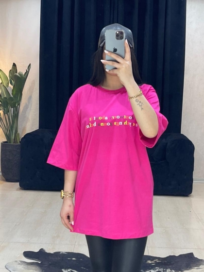 تیشرت لانگ حروف کد 933