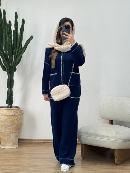 ست ژاکت و شلوار کد 12311