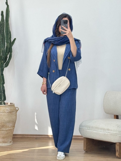 کت و شلوار سنبل کد 12338