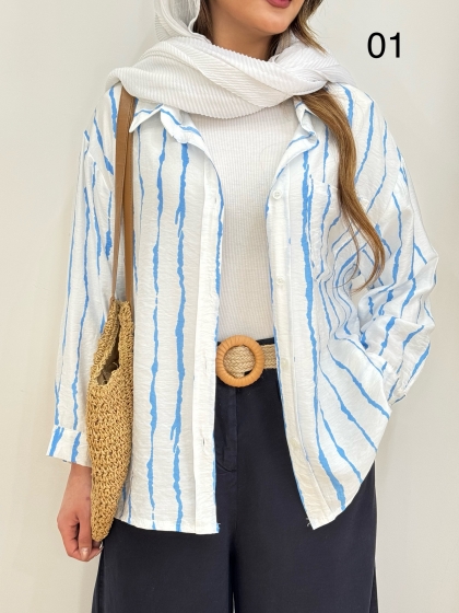 شومیز پری ترک کد 12367