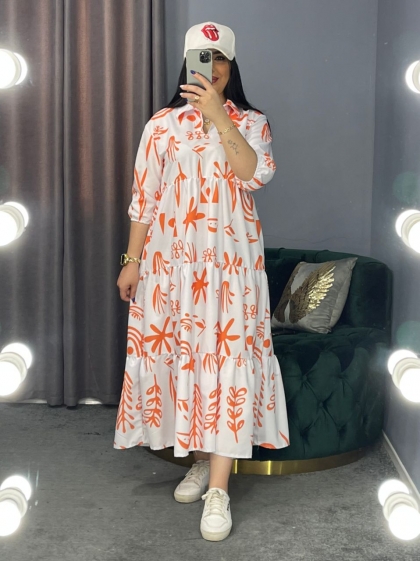 مانتو طرحدار خوشه کد 517