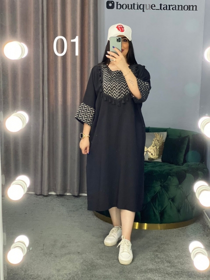 مانتو پیراهنی ارغوان کد 491