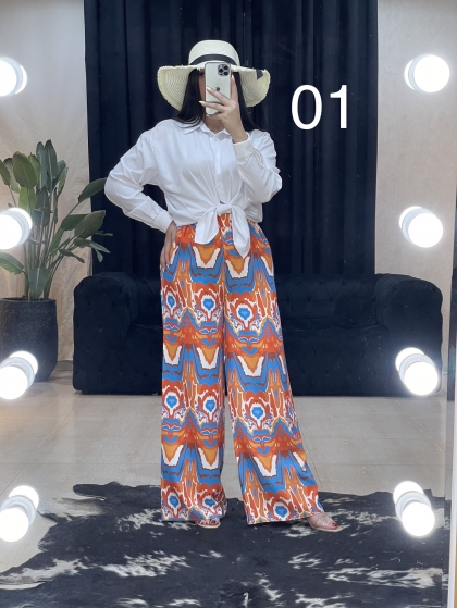 شلوار کرپ مازراتی بگ استایل کد 11176