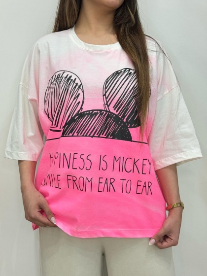 تیشرت باکسی میکی جدید کد 12423