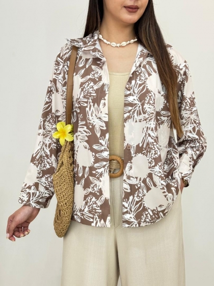 شومیز نارنج کد 12722