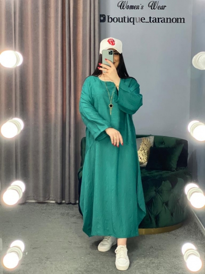 مانتو پیراهنی کتیبه کد 448