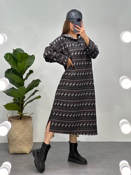 پیراهن فوتر پشمی کد 11281