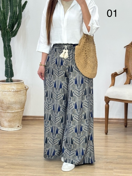 شلوار باتیک ابریشم ترک کد 12549