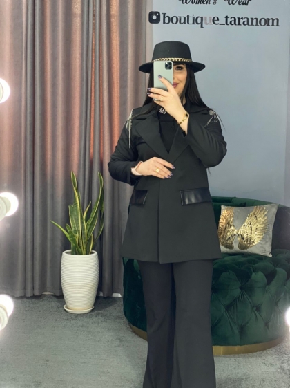 مانتو مزونی سرشونه زنجیری کد 281