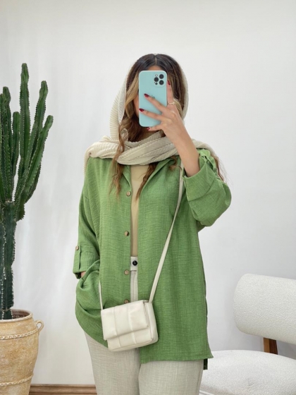 شومیز مانتویی شهرزاد کد 11873