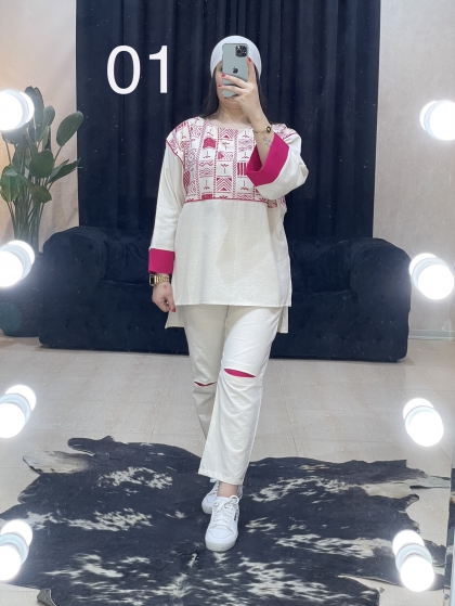 ست تونیک و شلوار کد 983