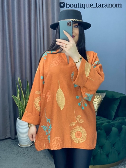 تونیک گلدوزی شده کد 243