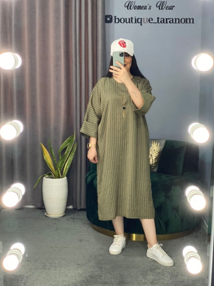 مانتو پیراهنی کد 391