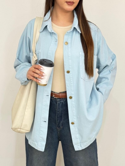 شومیز کتان سنگشور کد 12762