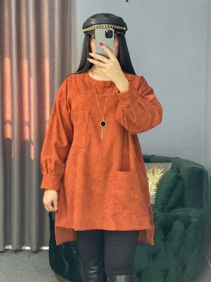 مانتو کبریتی دو جیب کد 611