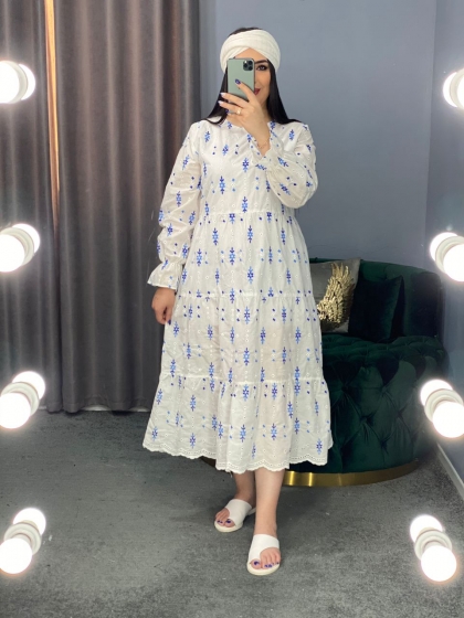 مانتو سوزن دوزی کد 482